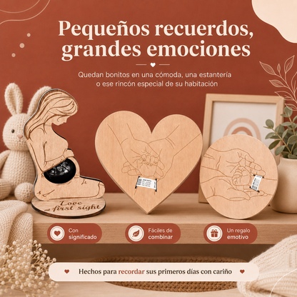 Marco para Ecografía y Pulsera de Nacimiento